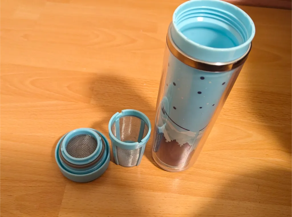 Starbucks Blue Tumbler with Infuser photo 1