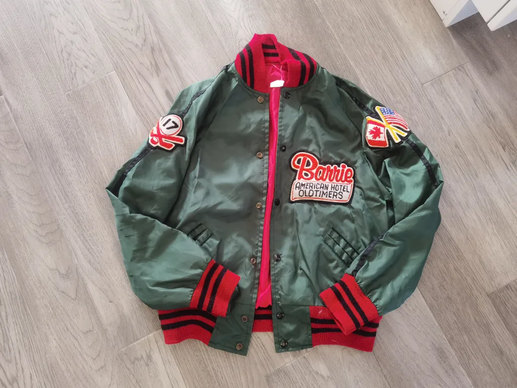 vintage/retro bomber jacket photo 1
