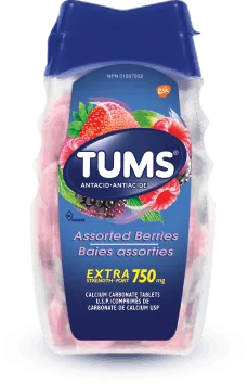 TUMS Extra Strength Assorted Berries 100ct bottle photo 1