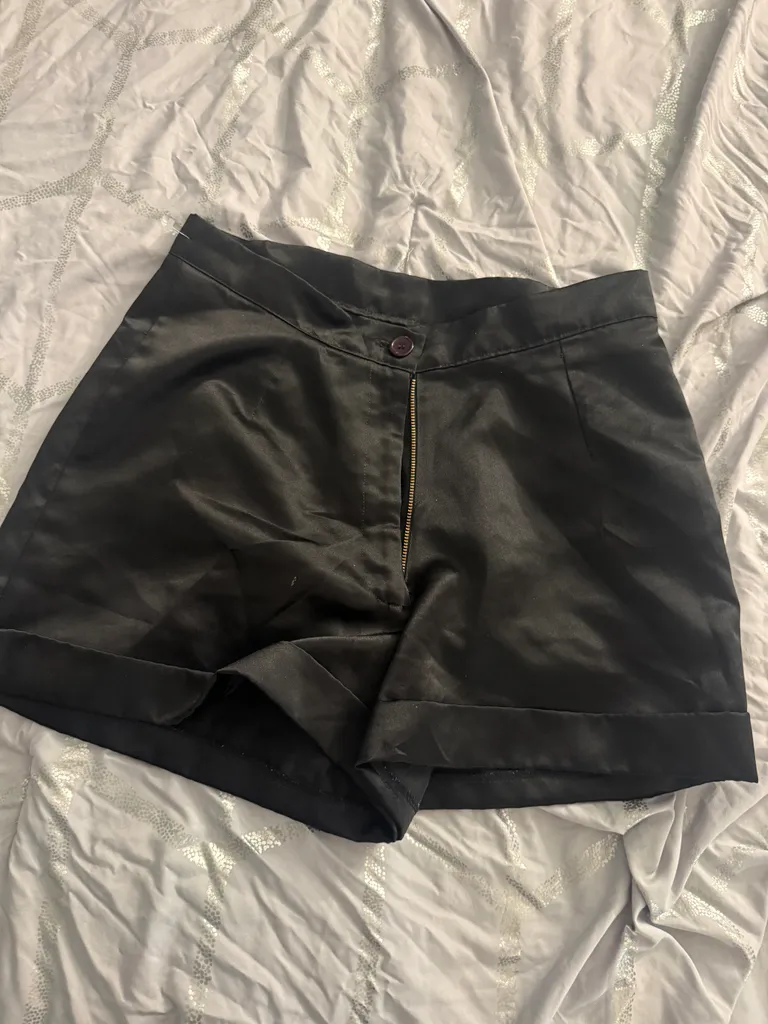 Satin shorts photo 1
