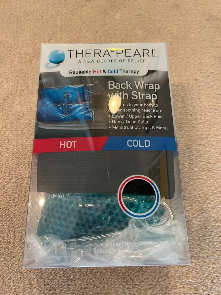 TheraPearl Back Wrap in box  photo 1