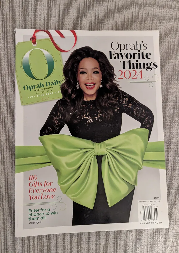 Brand New Oprah's Favorite Things 2024 Holiday Edition photo 1