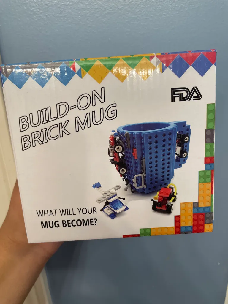 Lego mug black photo 1