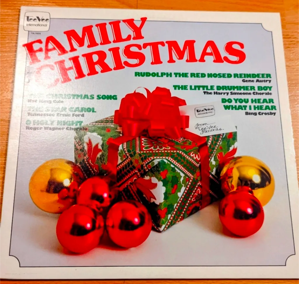 Family Christmas Vinyl Record photo 1