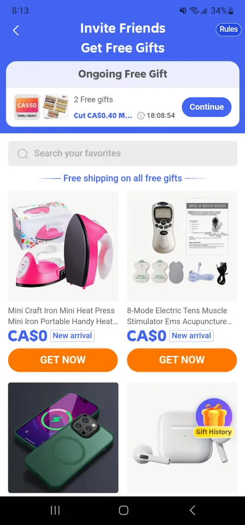 Free Gifts Canada Day Sale photo 1