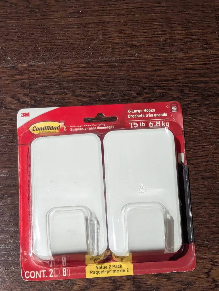 Command X Large Hooks (15lb) photo 1