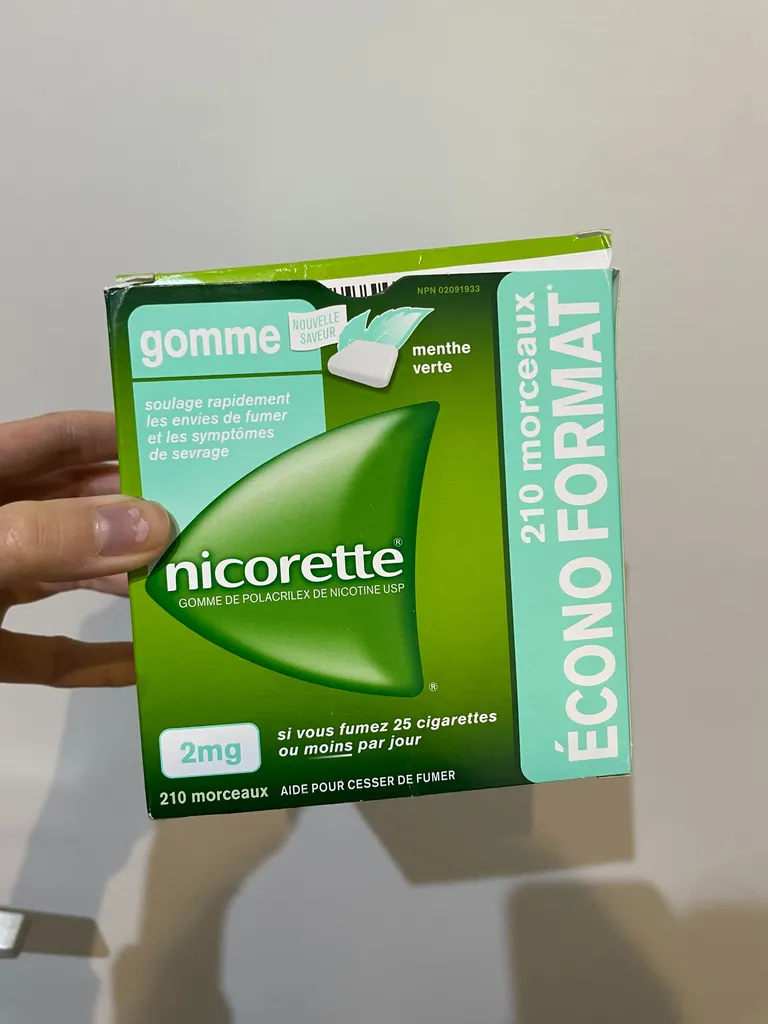 Nicorette spearmint  photo 1