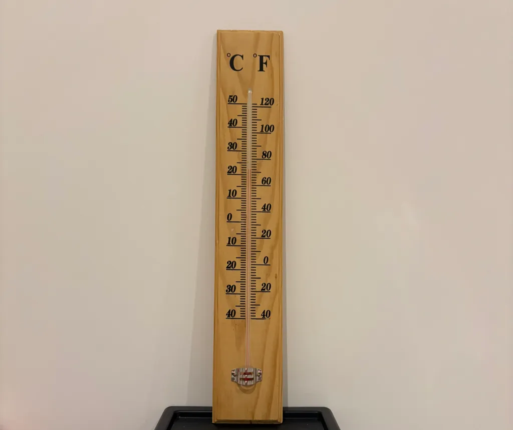 Wooden Thermometer photo 1