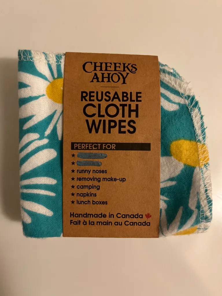 Reusable soft cloth wipes photo 1