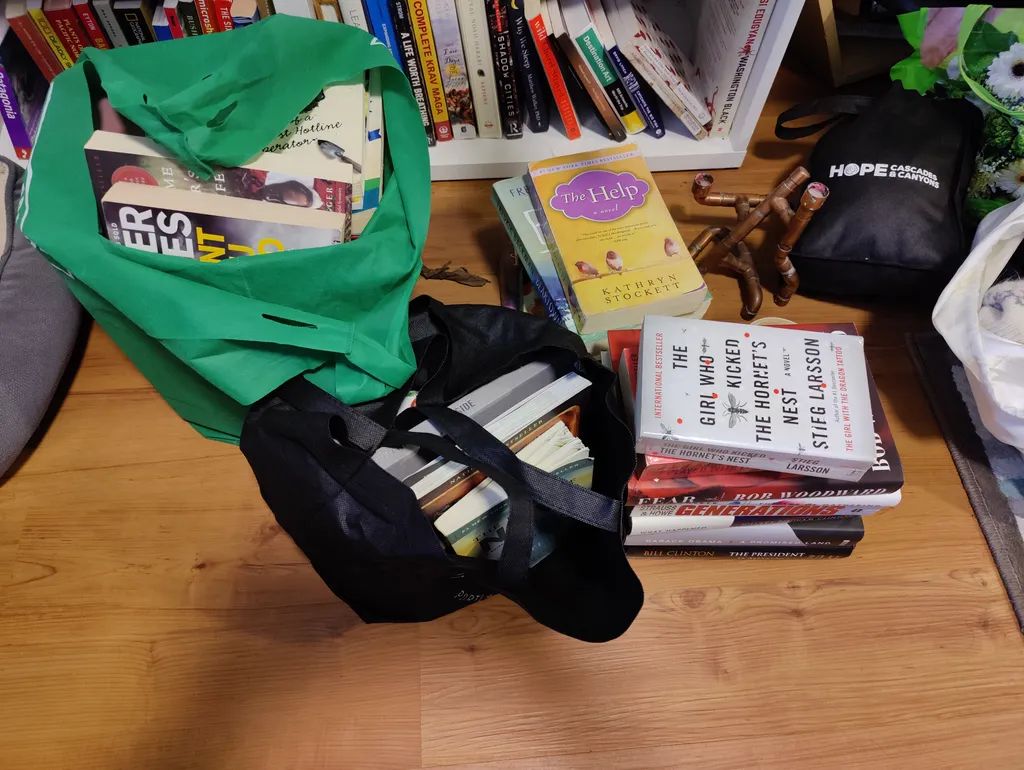 A bunch of books photo 1