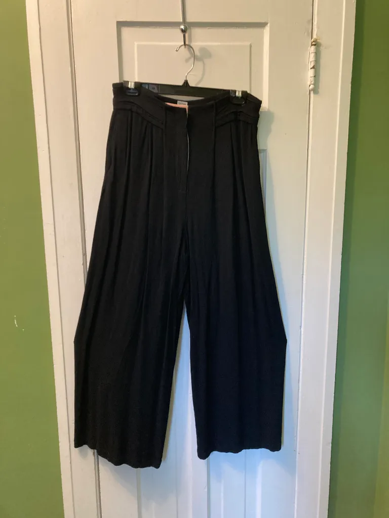 WIDE LEG TROUSERS SIZE APPROX LARGE photo 1