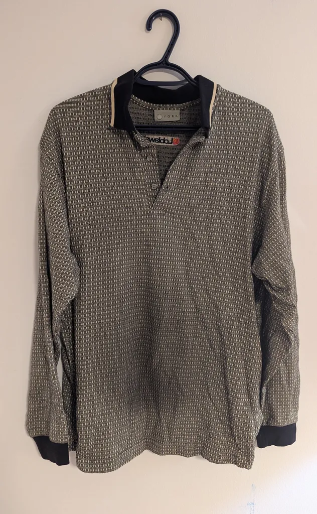 Long Sleeve Collared Loblaws Shirt - Men's Large photo 1