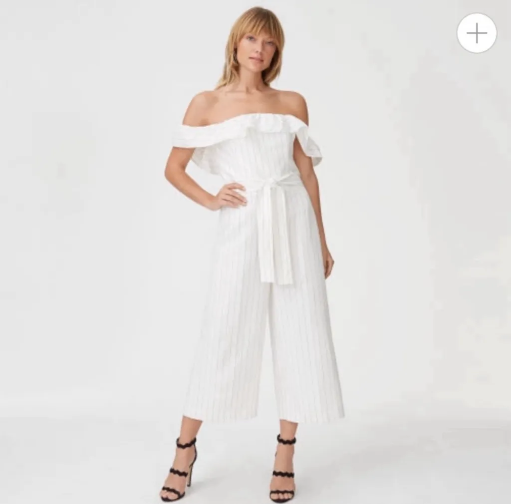 Club Monaco Pinstripe Jumpsuit photo 1