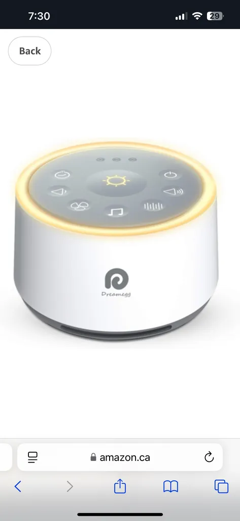 Dreamegg White Noise Sound Machine photo 1