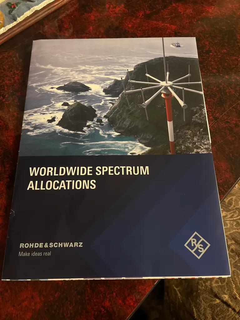 Worldwide spectrum allocation poster #BNIP photo 1