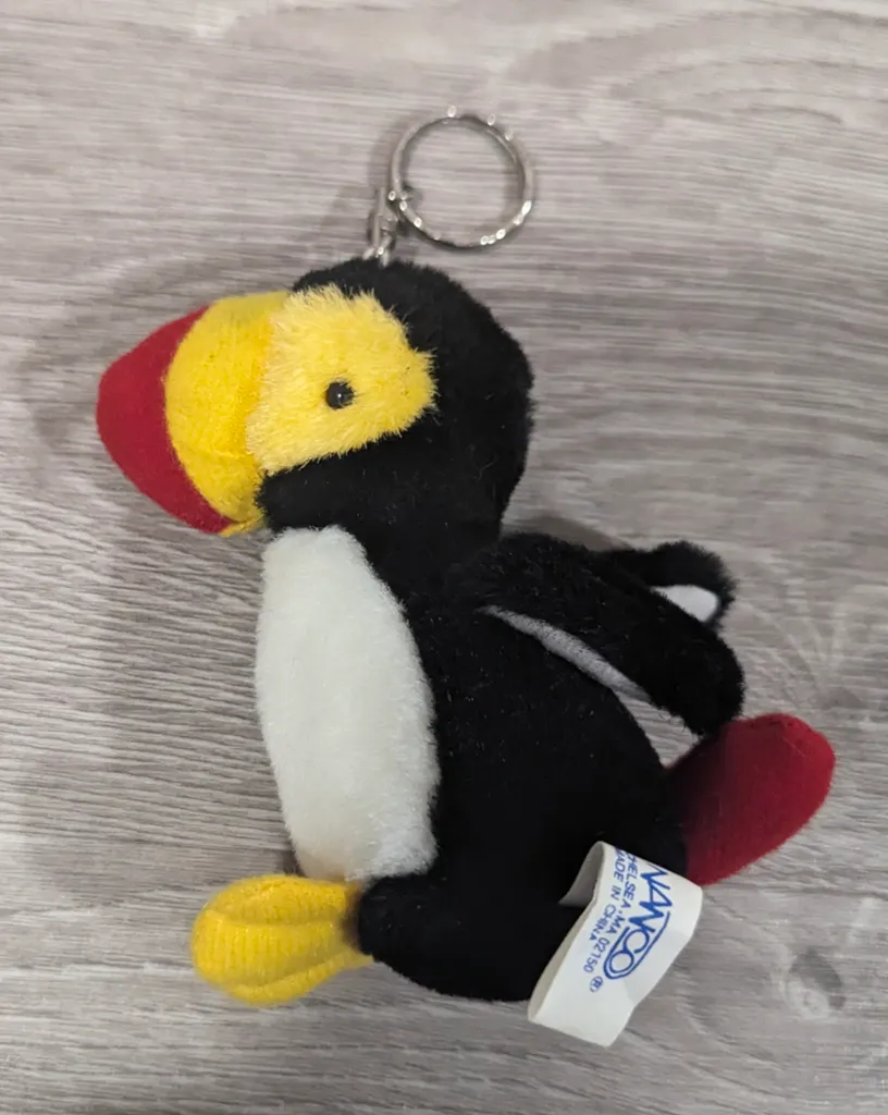 NANCO Puffin Plush Keychain photo 1