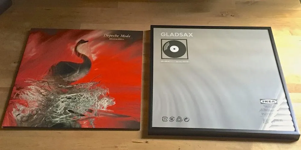 IKEA Gladsax: The Easy Way to Frame Your Vinyl Record photo 1