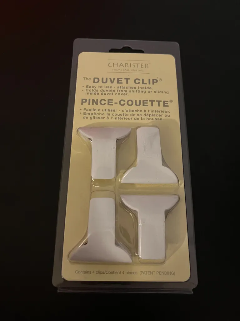 New duvet clips  photo 1