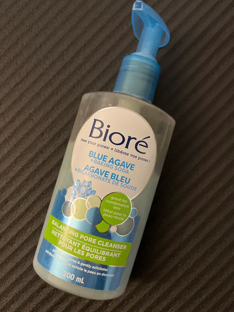Biore blue agave face wash photo 1