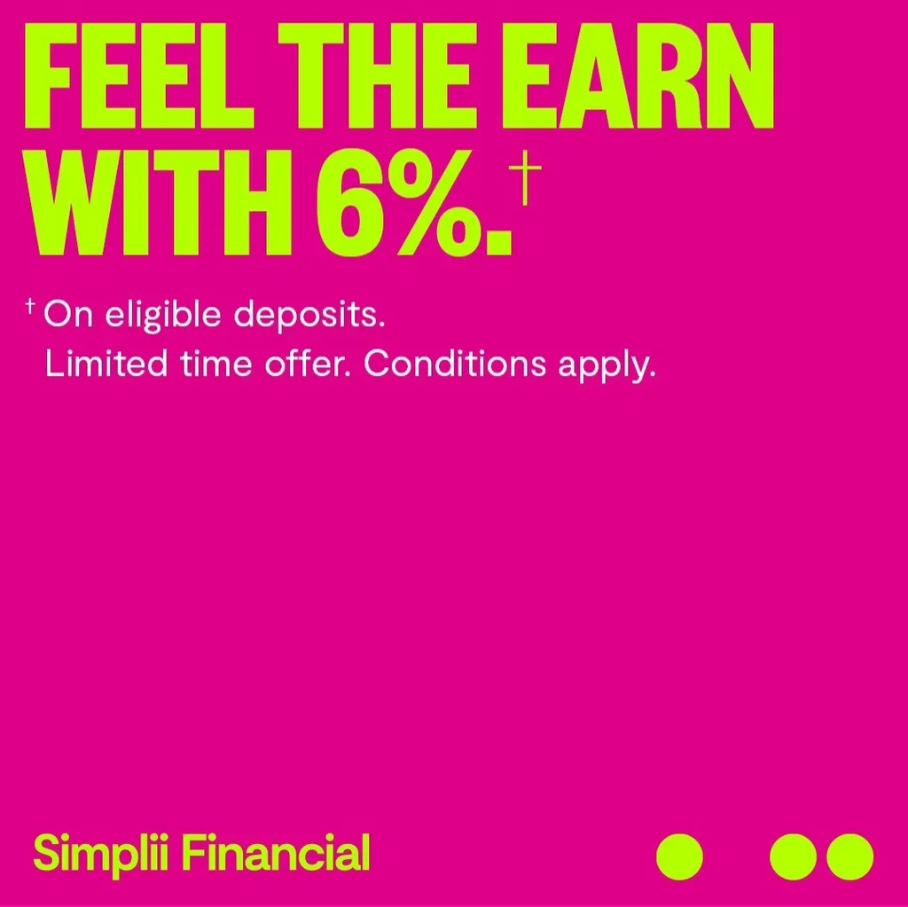 Free $450 when you open Simplii Financial bank account  photo 1