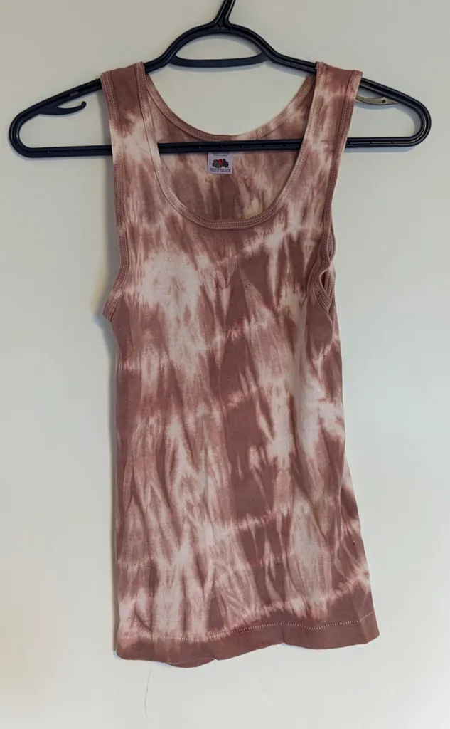 Fruit of the Loom Tie-Dye Tank Top - Size Large photo 1