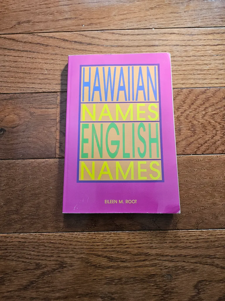 Hawaiian Names book photo 1