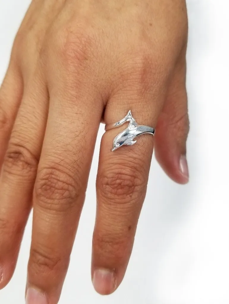 ISO: Dolphin silver ring photo 1