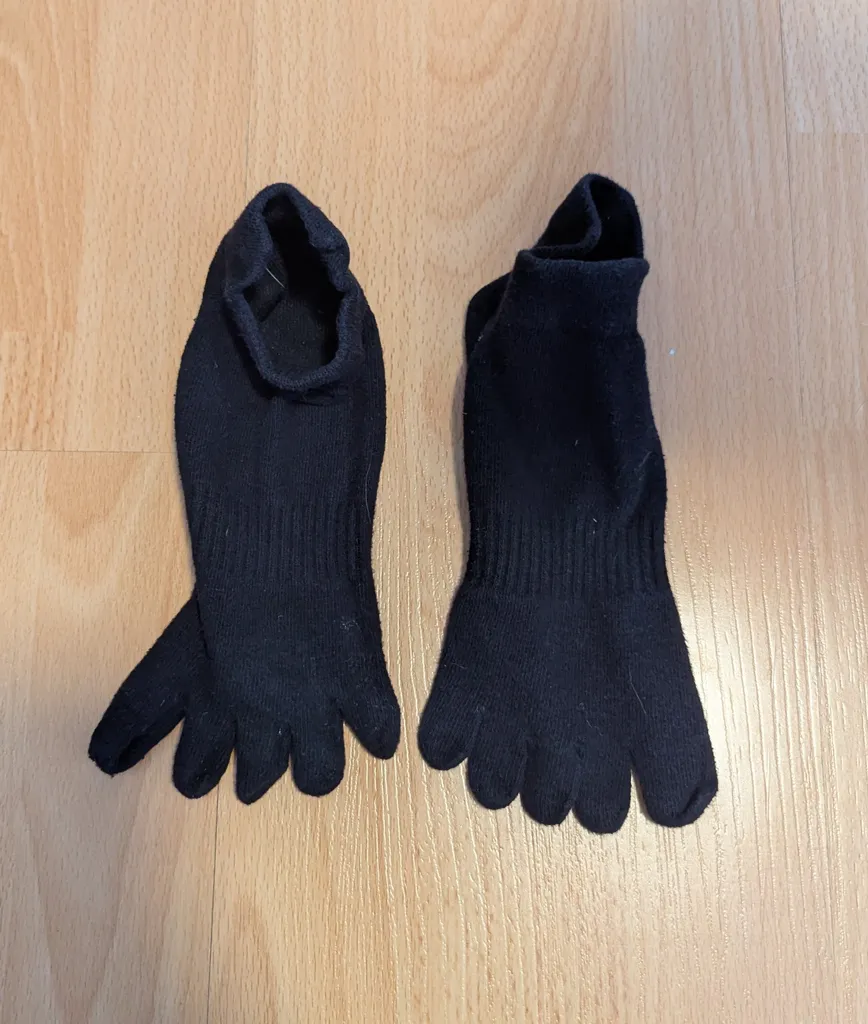 Black Toe Socks  photo 1
