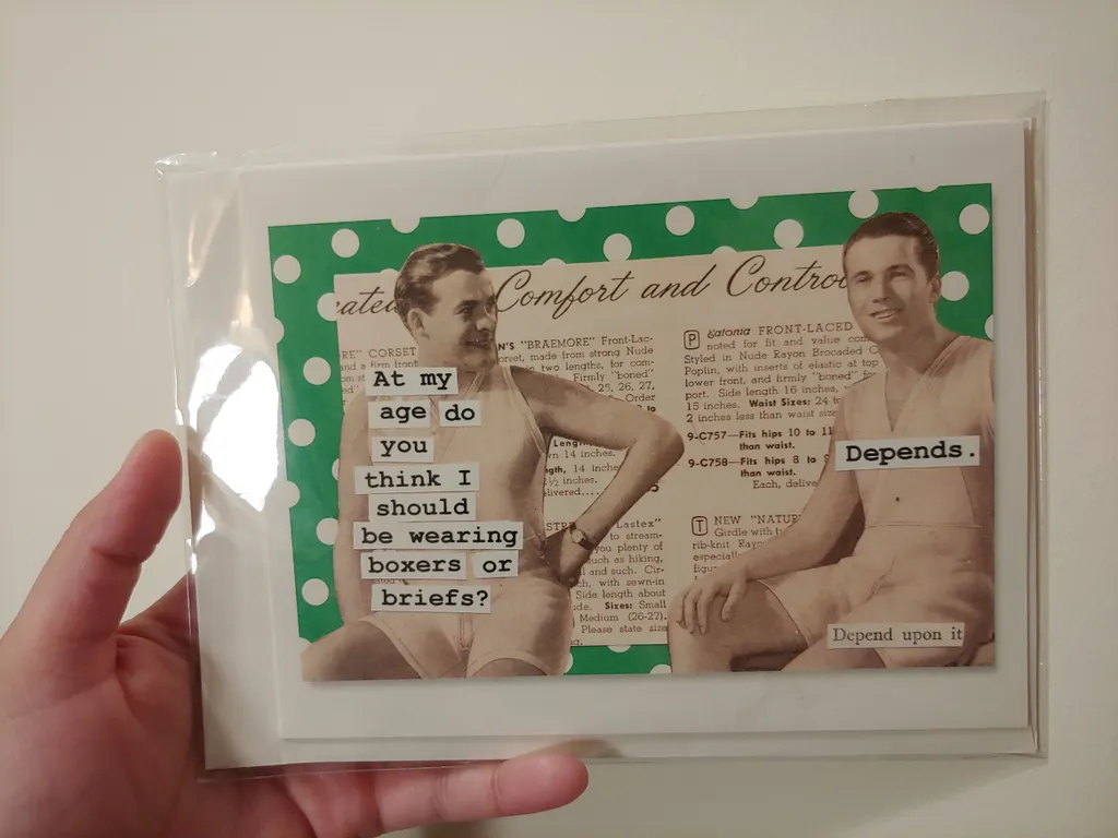 Silly Retro Card photo 1