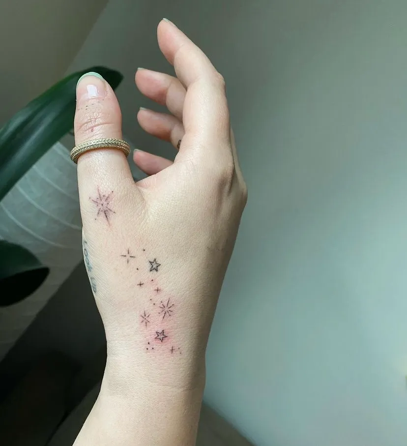 Stick and poke tattoos photo 1