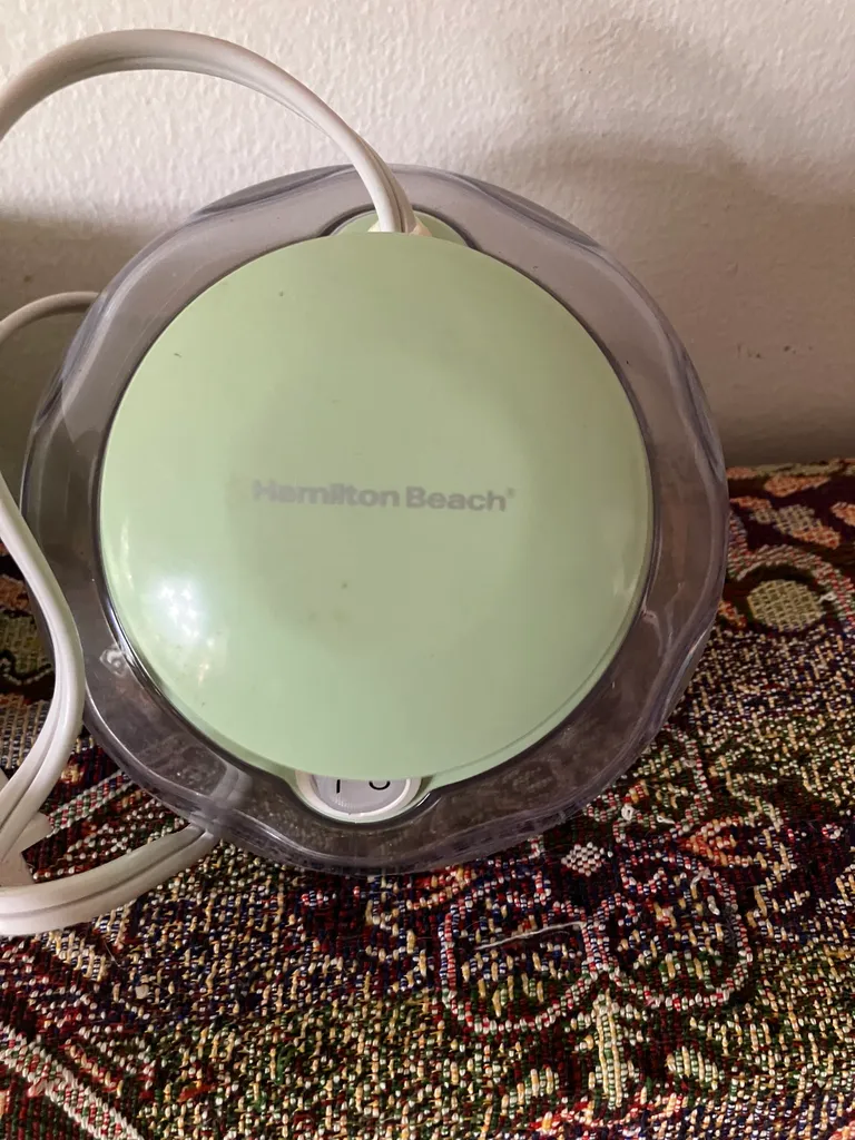 Hamilton Beach Mint Green Ice Cream Maker photo 1