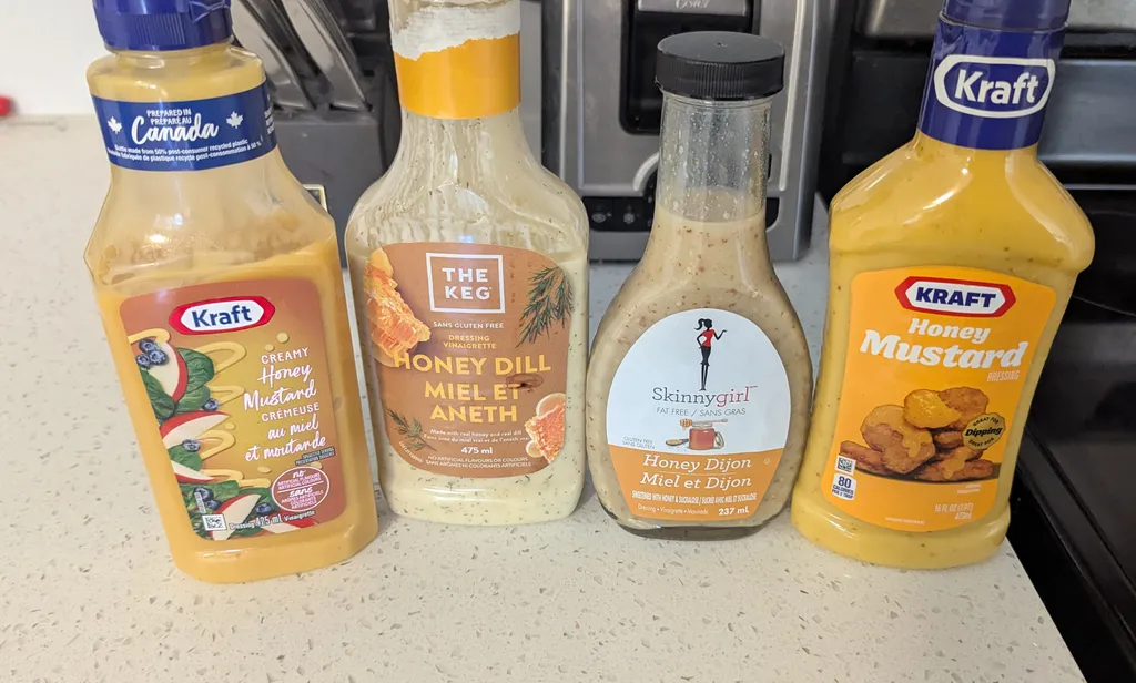 Assorted Salad Dressing and Honey Mustard  photo 1