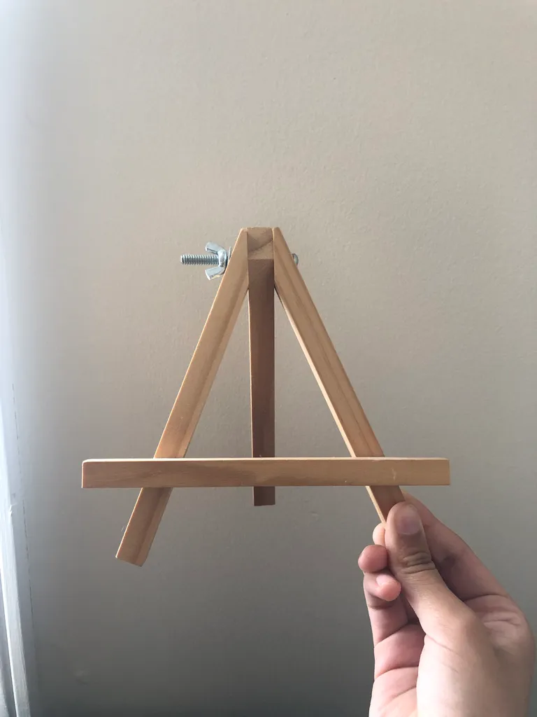 mini white board and easel photo 1