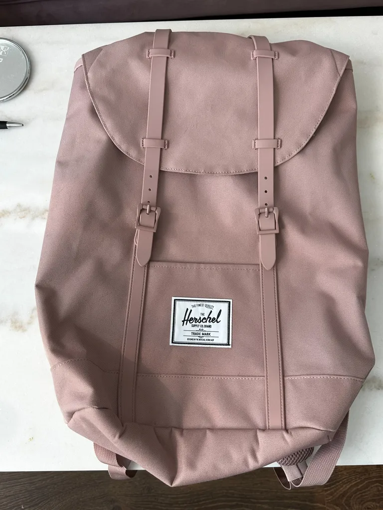 Herschel Pink Backpack photo 1