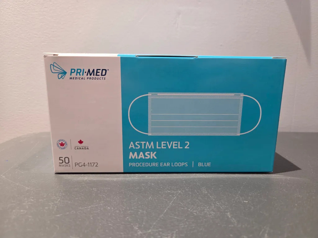 Pri-Med ASTM Level 2 Facemask photo 1