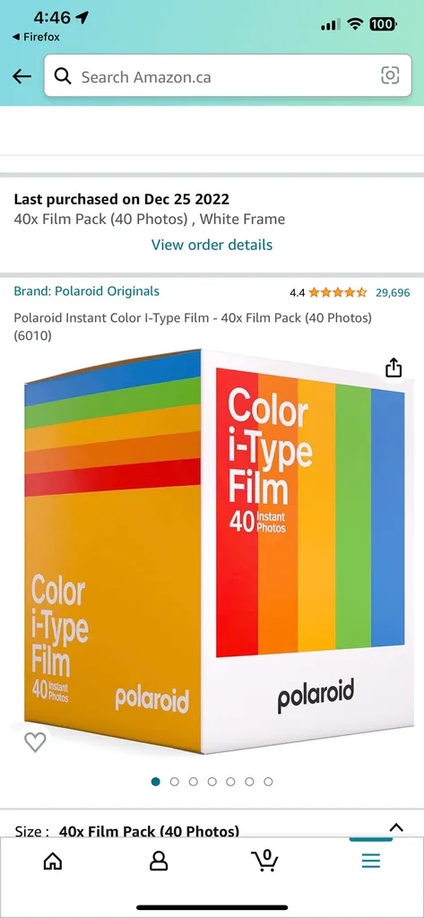 Instant Film - Polaroid I-Type, Polaroid 600 & Instax Mini photo 1