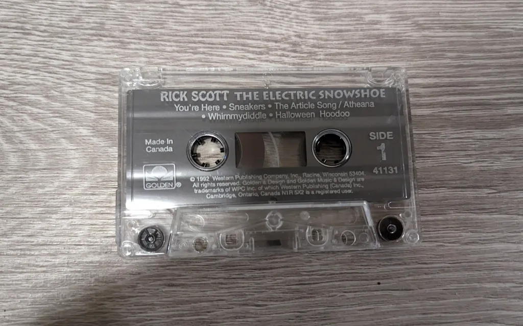 Rick Scott - The Electric Snowshoe Cassette Tape photo 1