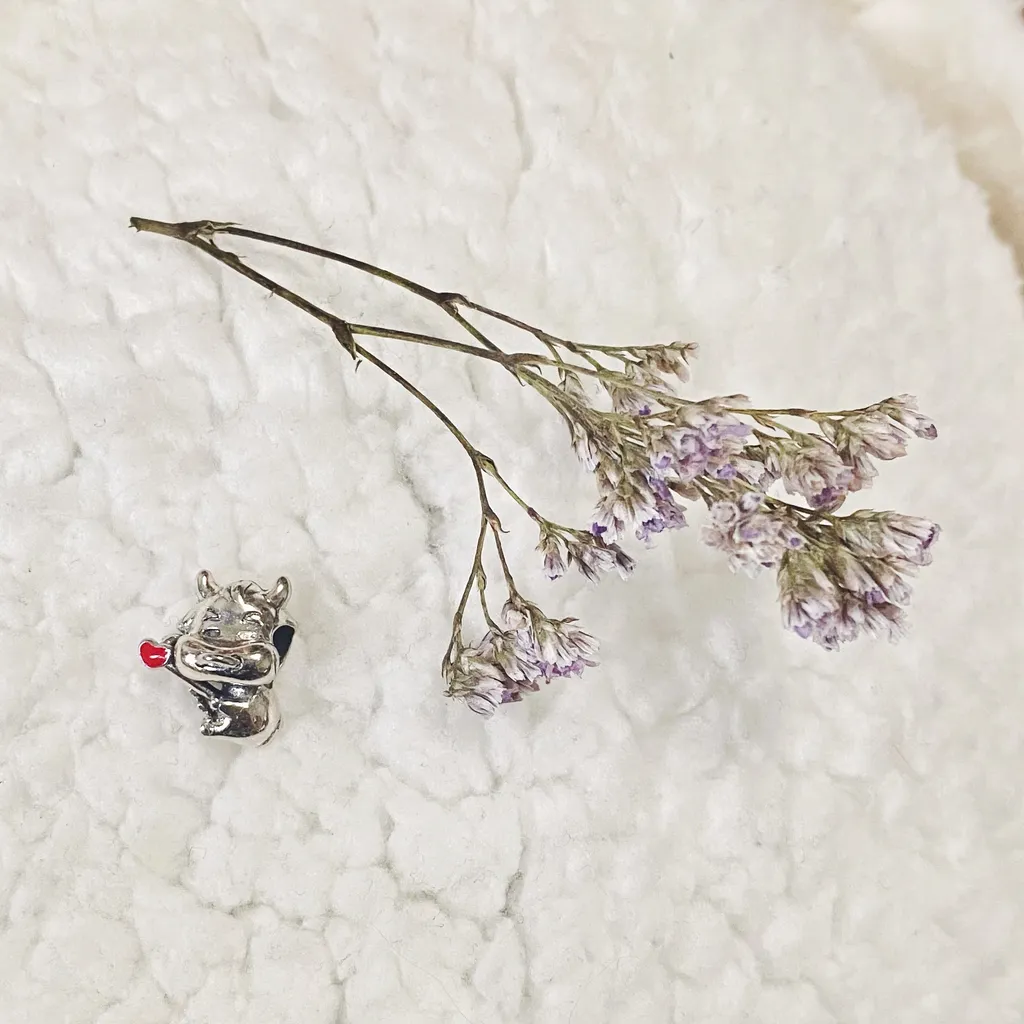 Pandora Chinese New Year “Year of the Ox” Silver Bracelet Charm photo 1