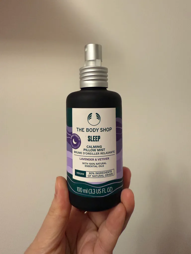 New - The body shop calming pillow mist  photo 1
