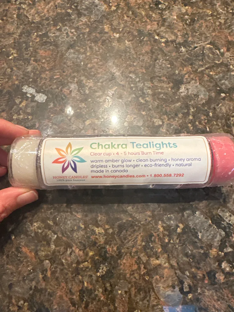 BNIB chakra tea lights  photo 1