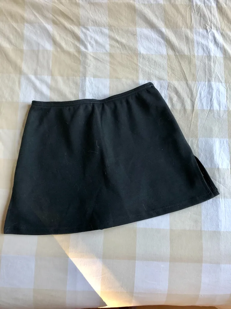 Black Mini Skort photo 1