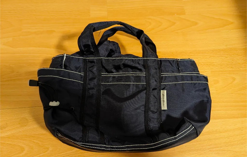 Eddie Bauer Navy Blue Tote Bag photo 1