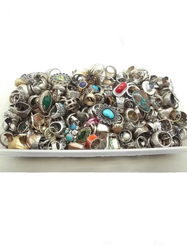 Sterling Silver & Gemstone Rings  photo 1