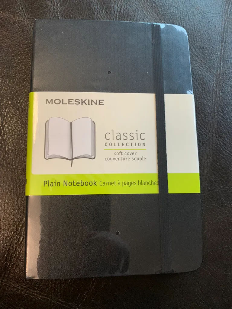 NEW Moleskine Classic - Plain Notebook photo 1