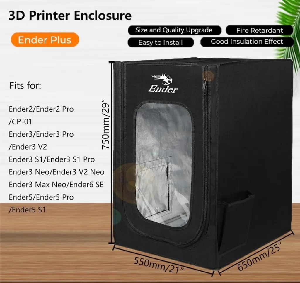 Creality Ender 3D Printer Enclosure  photo 1