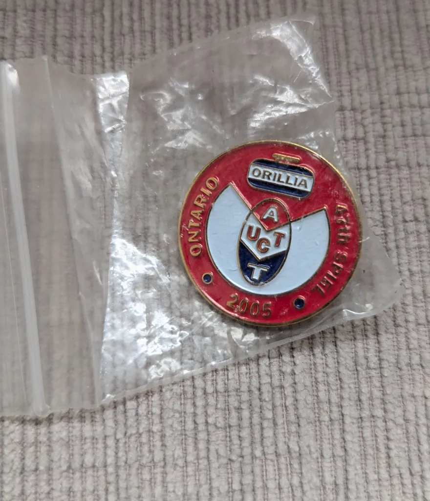 Brand New Orillia Curling 2005 Pin photo 1