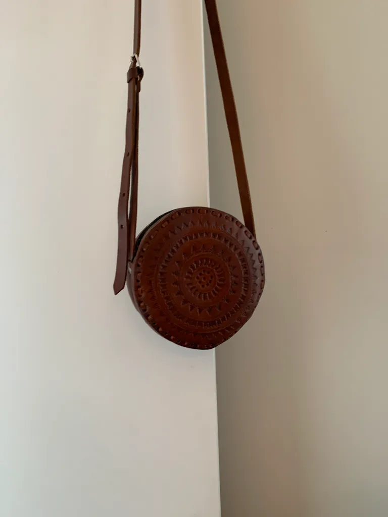 Handsome leather bag/purse photo 1