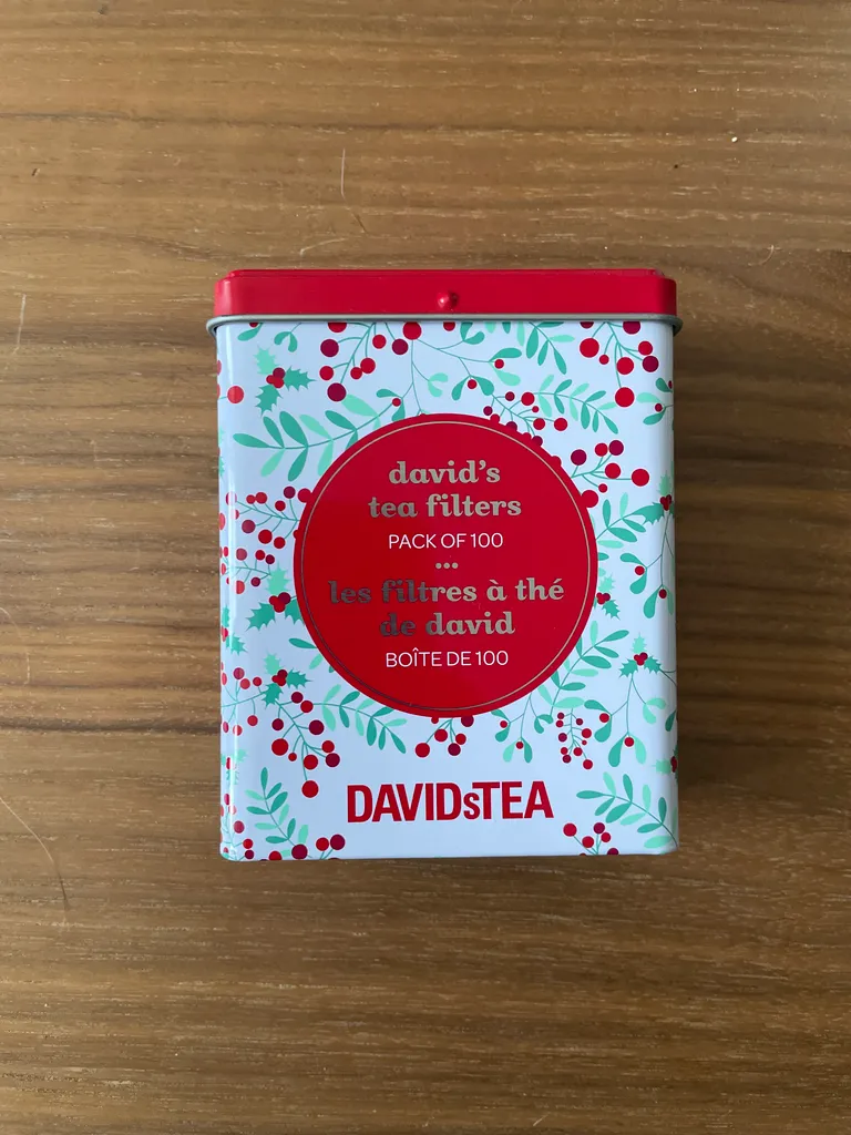 Tin Christmas decorated Box photo 1