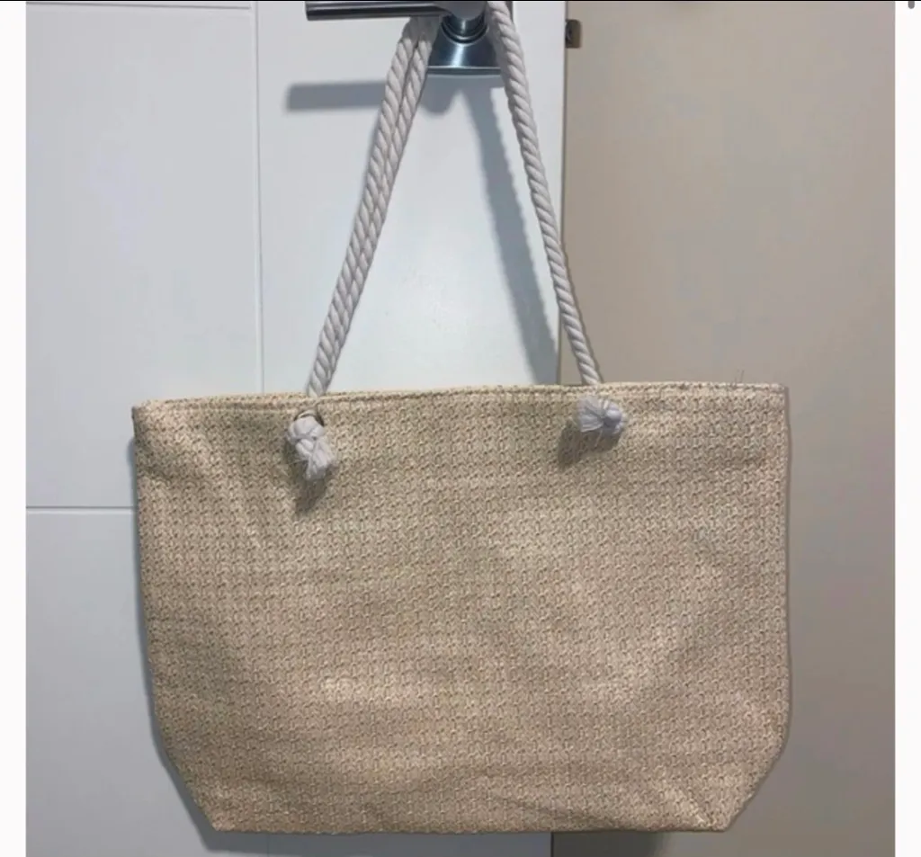 Boho Tan Nude Beach Tote Bag photo 1