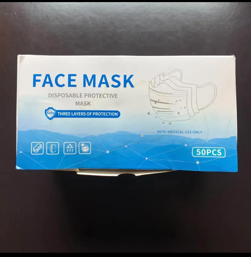Box of 50 face masks  photo 1